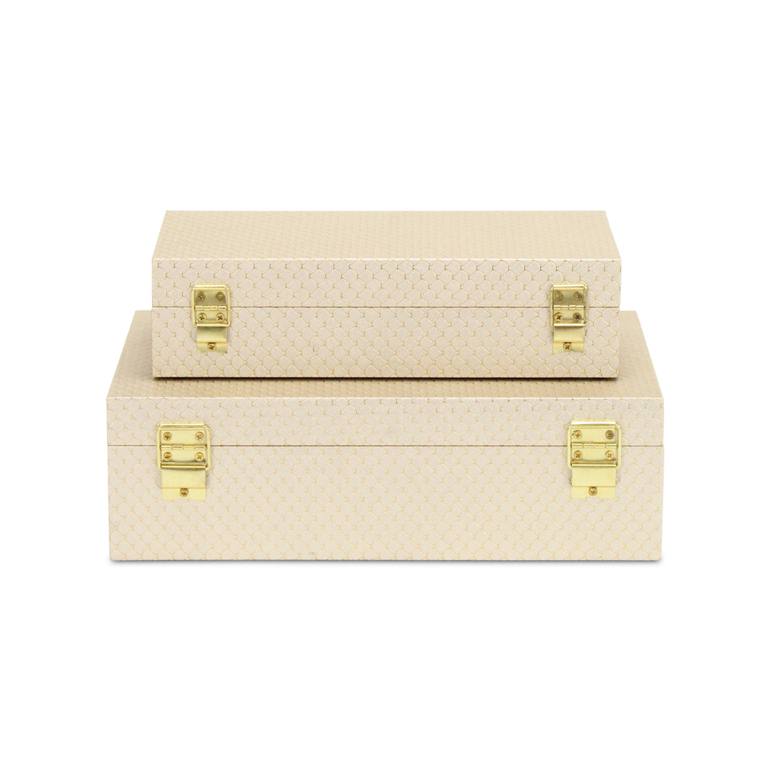 6059-2 - Mariline Fish Scale Box Set - Rectangular