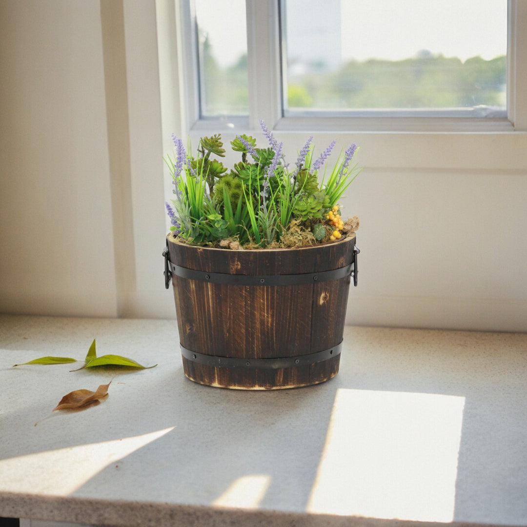 6075BR - Mariva Dark Brown Bucket