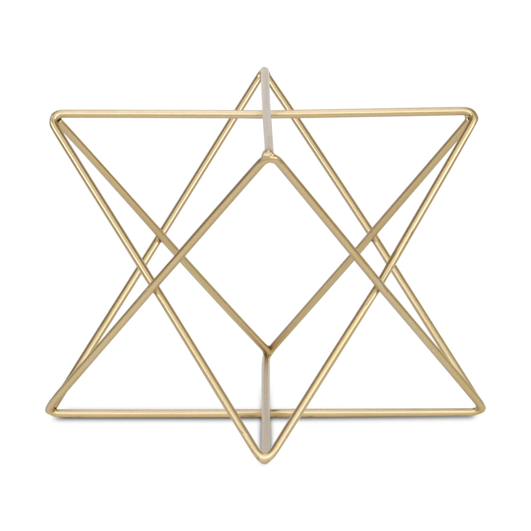 6082GD - Eclipta Gold Metal Octagram