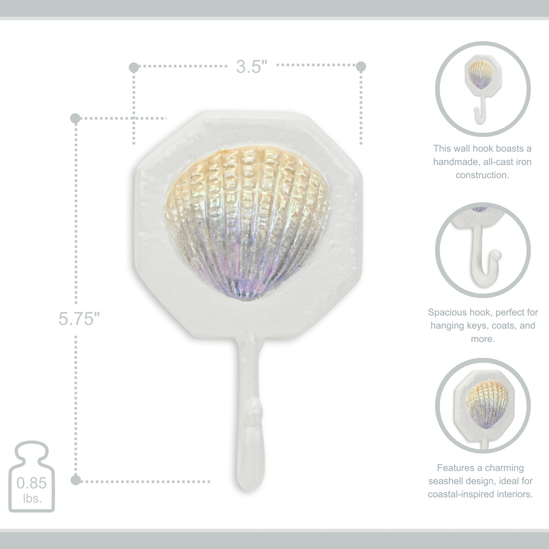 6124SH - Solva Shell Cast Iron Hook