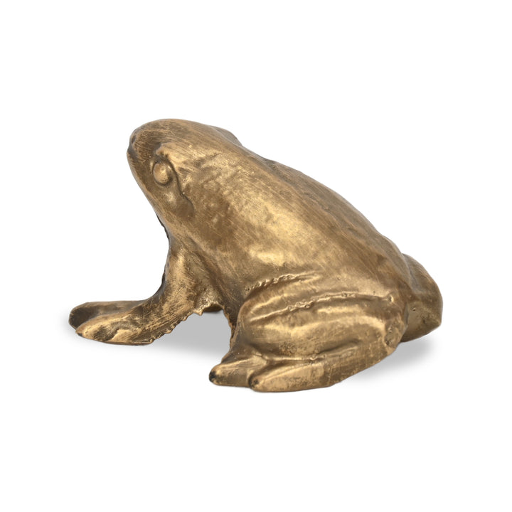 6125GD - Verdor Frog Cast Iron Decor