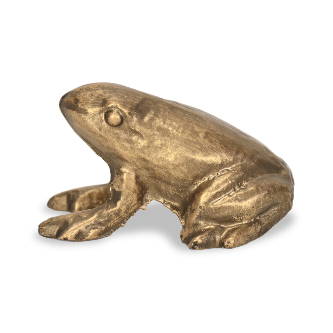 6125GD - Verdor Frog Cast Iron Decor