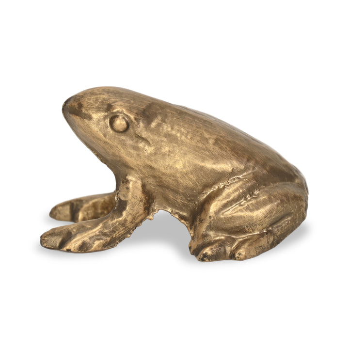 6125GD - Verdor Frog Cast Iron Decor