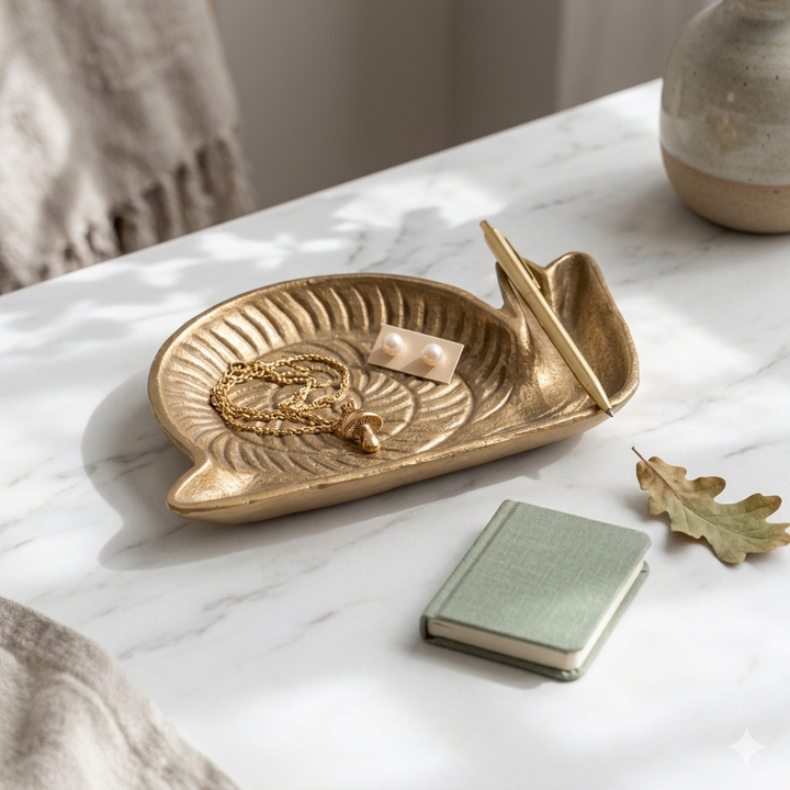 6129GD - Verdor Snail Cast Iron Dish