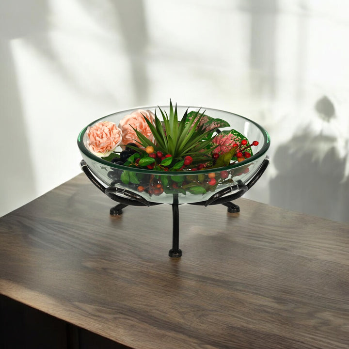 6135RD - Olivan Tempered Glass Stand - Round