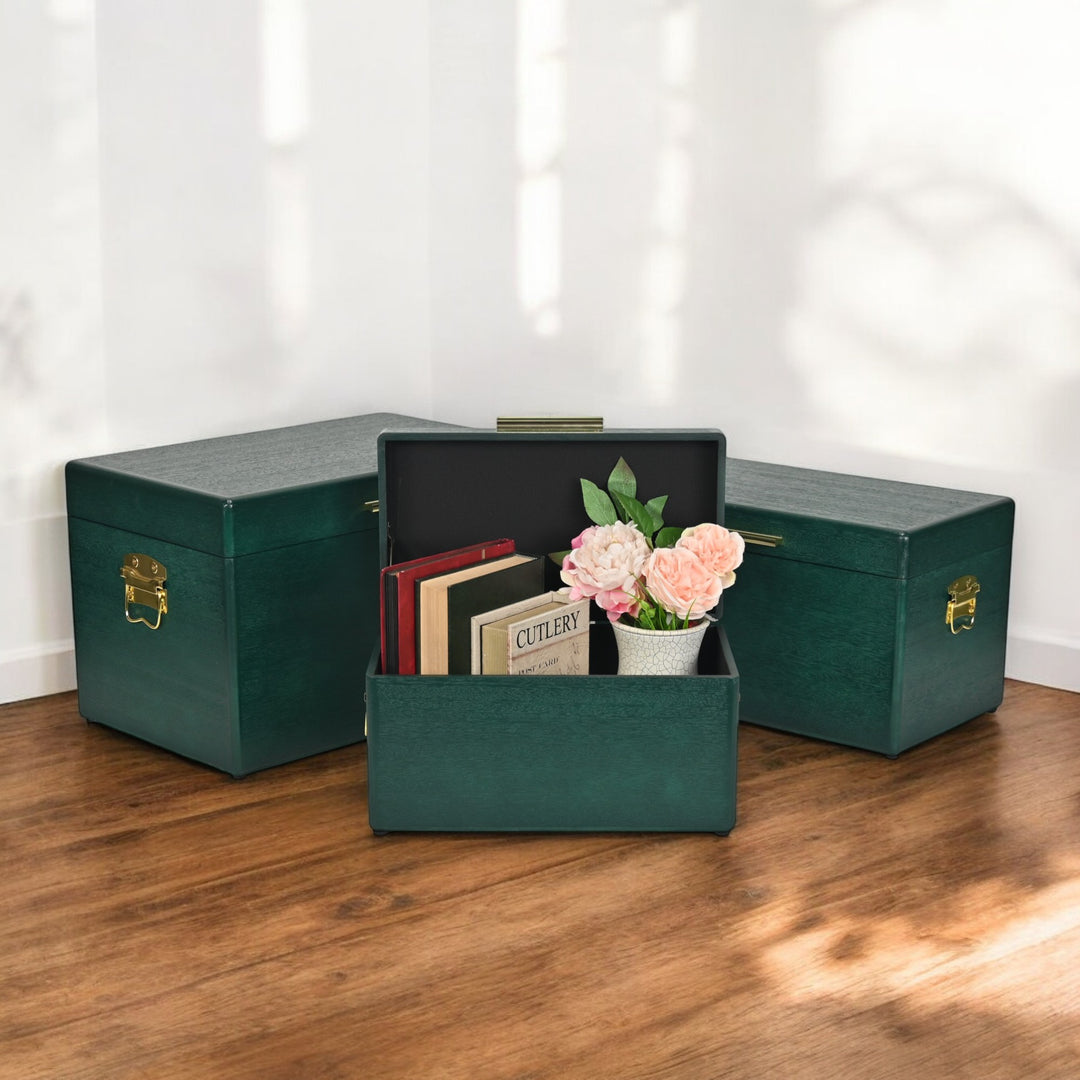 6146-3 - Sable Set of 3 Trunks