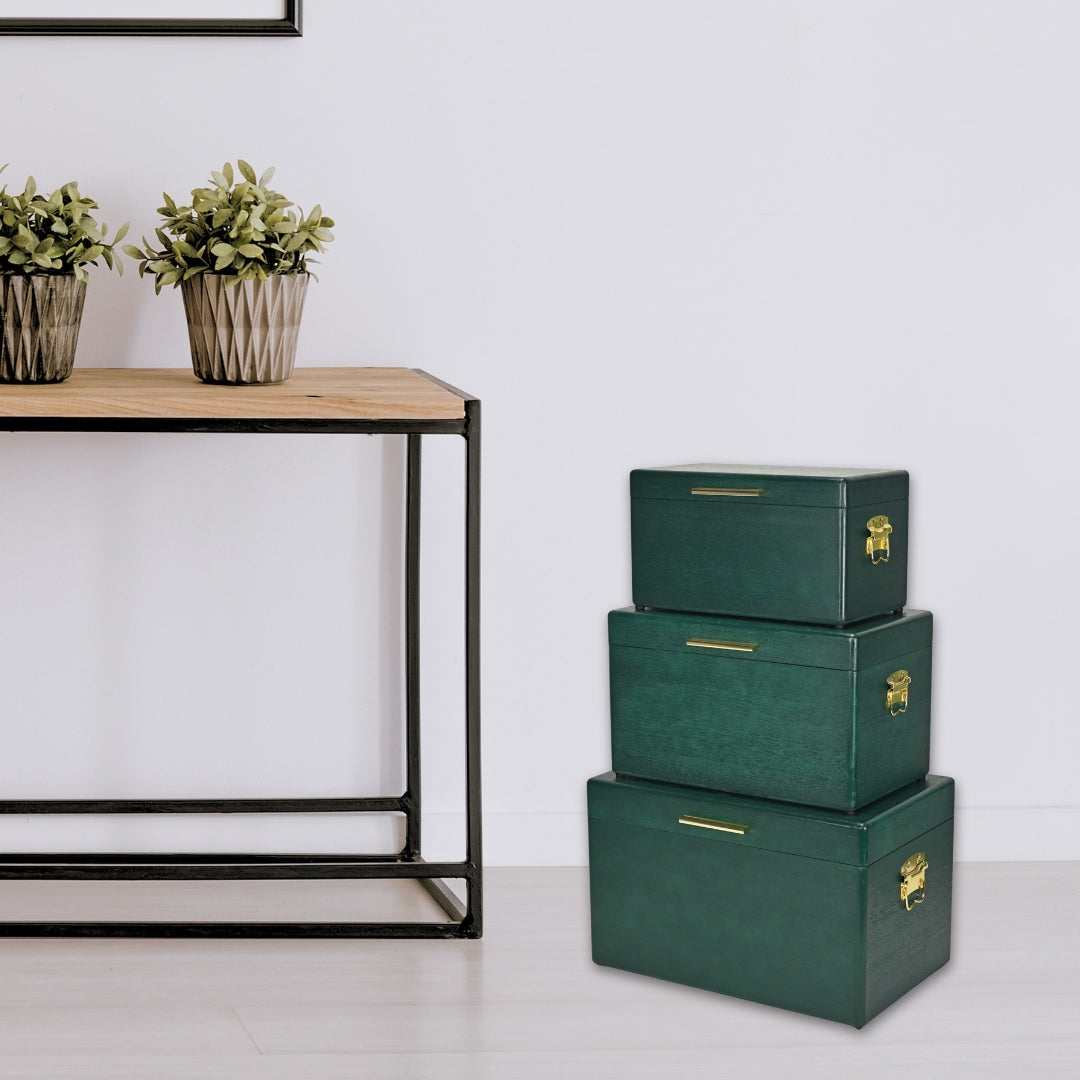 6146-3 - Sable Set of 3 Trunks