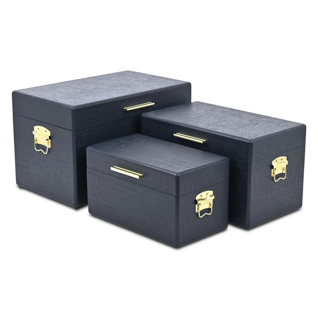 6146-3 - Sable Set of 3 Trunks