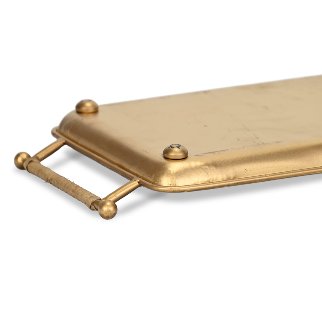 6151GD - Syla Gold Metal Tray