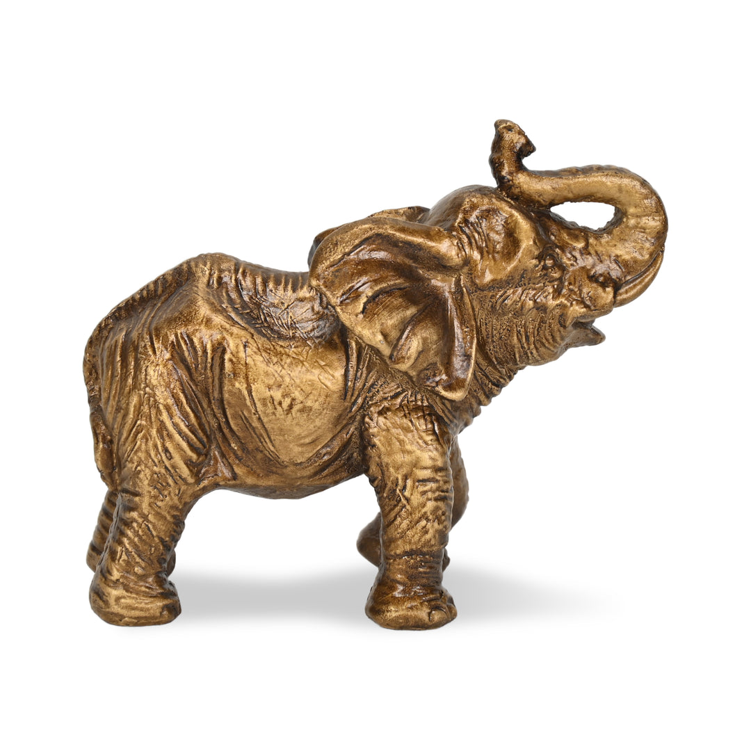6152GD - Bovira Resin Elephant