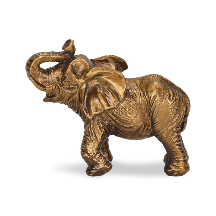 6152GD - Bovira Resin Elephant