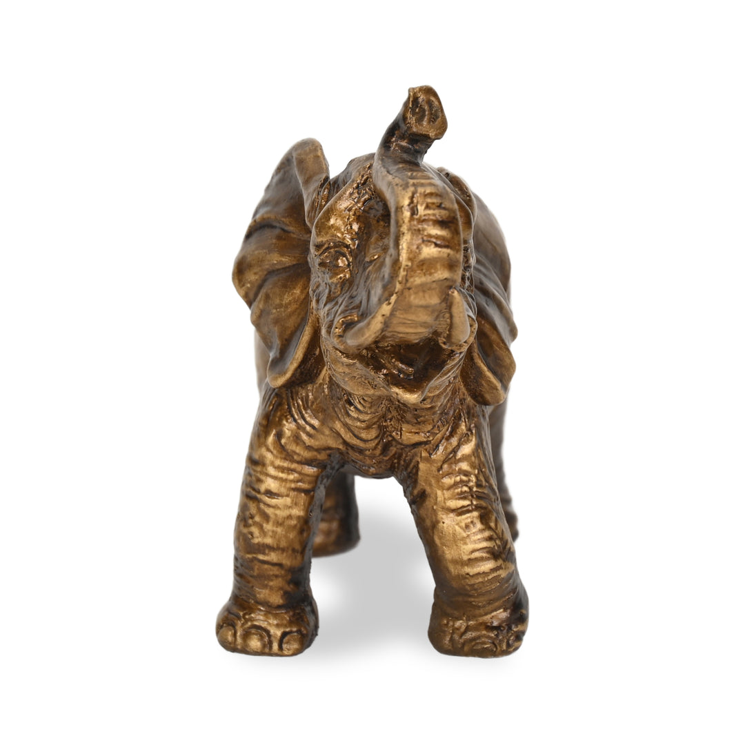 6152GD - Bovira Resin Elephant