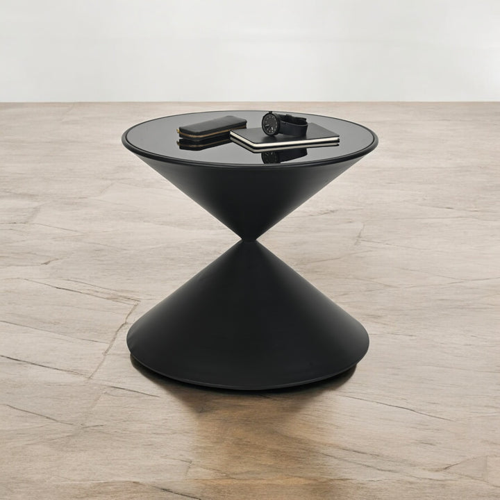6154 - Liora Hourglass Metal Table
