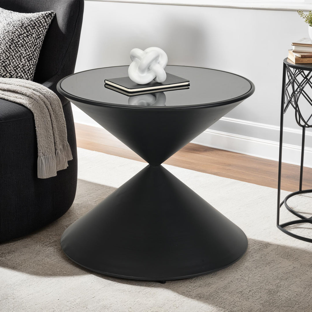 6154 - Liora Hourglass Metal Table