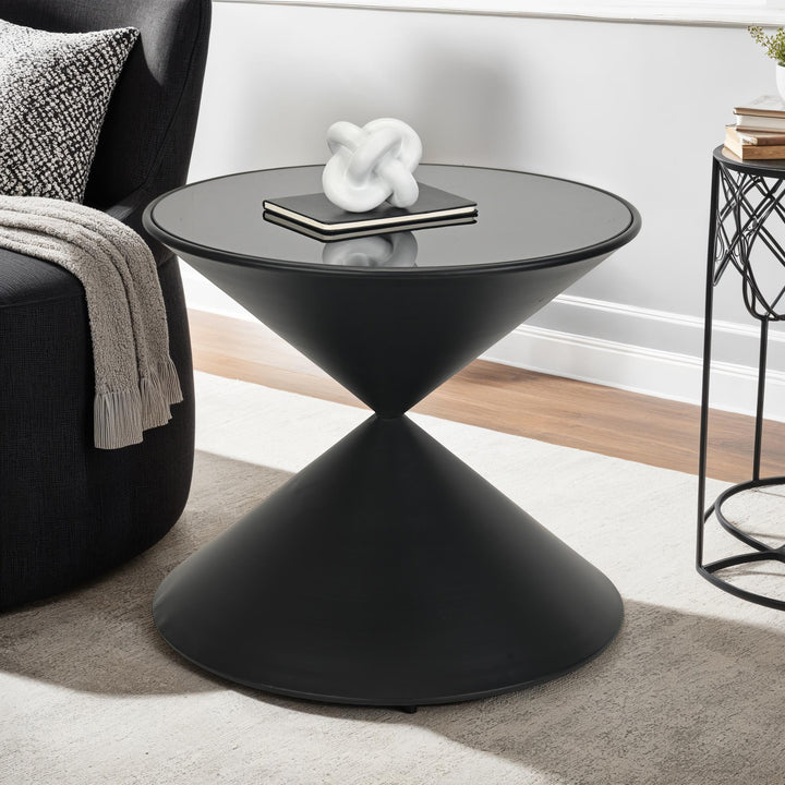 6154 - Liora Hourglass Metal Table