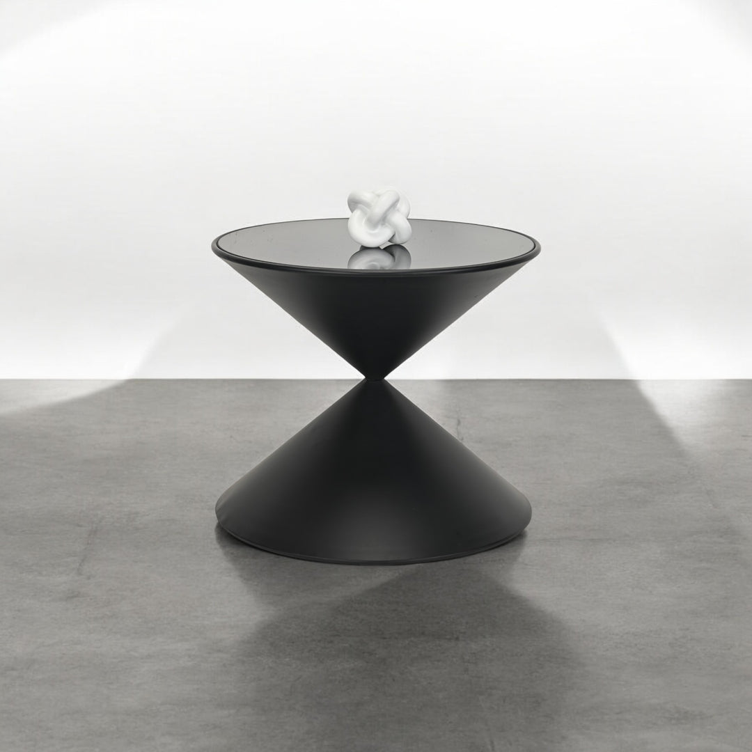 6154 - Liora Hourglass Metal Table