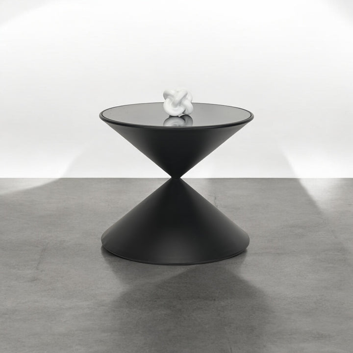 6154 - Liora Hourglass Metal Table