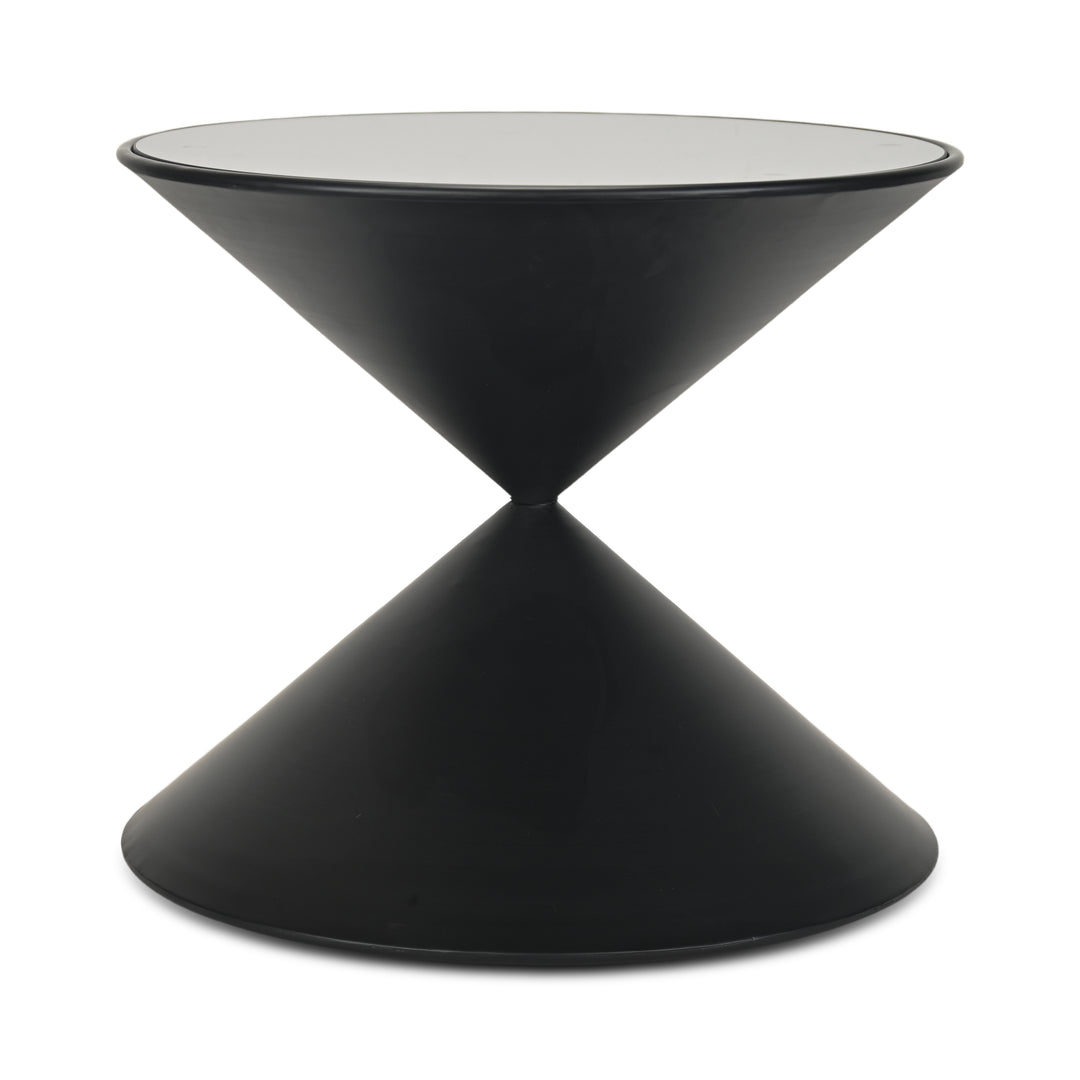 6154 - Liora Hourglass Metal Table