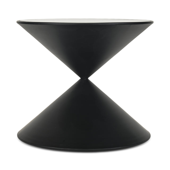 6154 - Liora Hourglass Metal Table