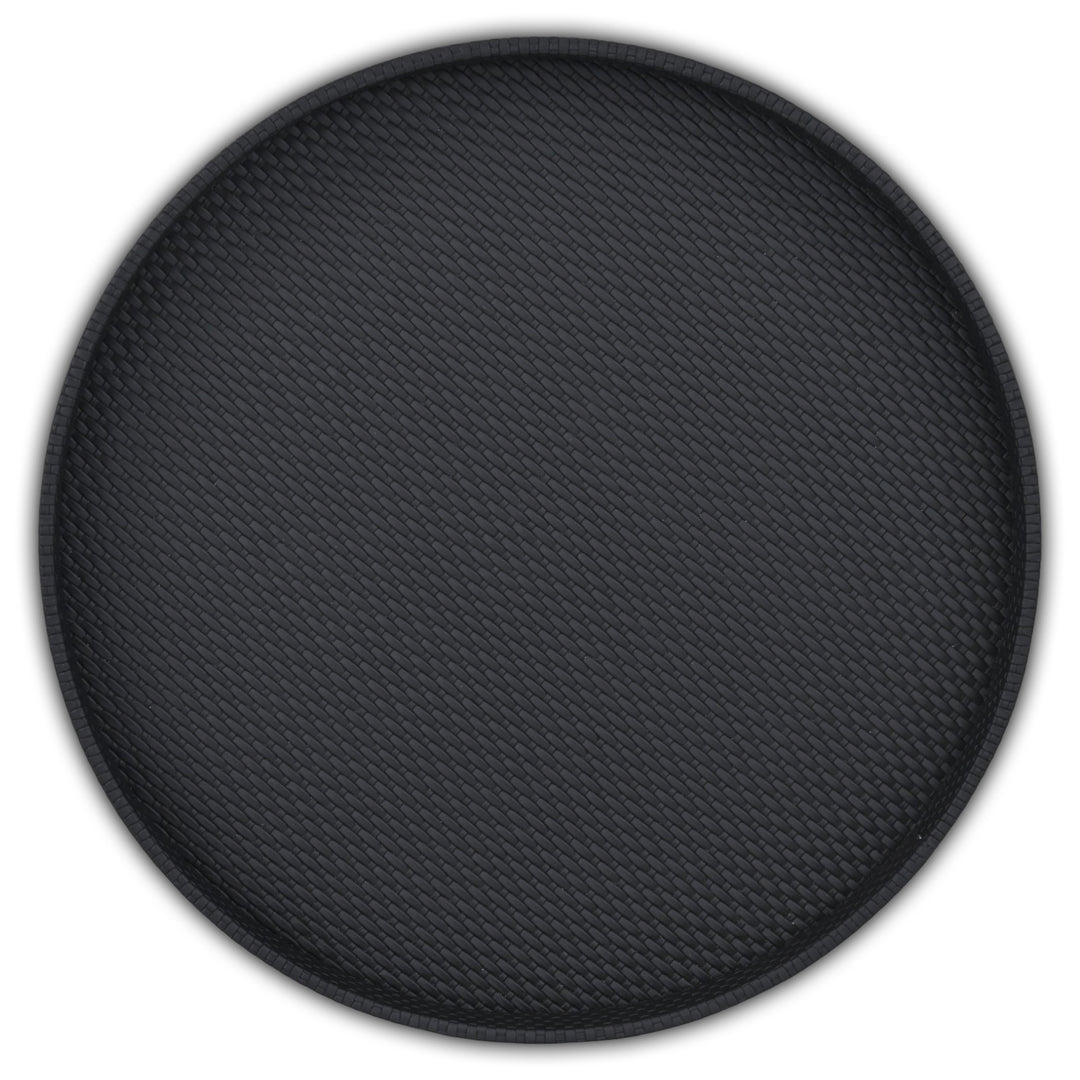 6174 - Tamsin Weave Pattern Round Tray