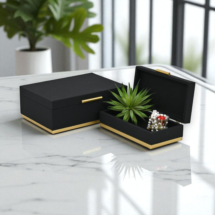 6177-2 - Eira Rect Retro Stripe Pattern Box Set