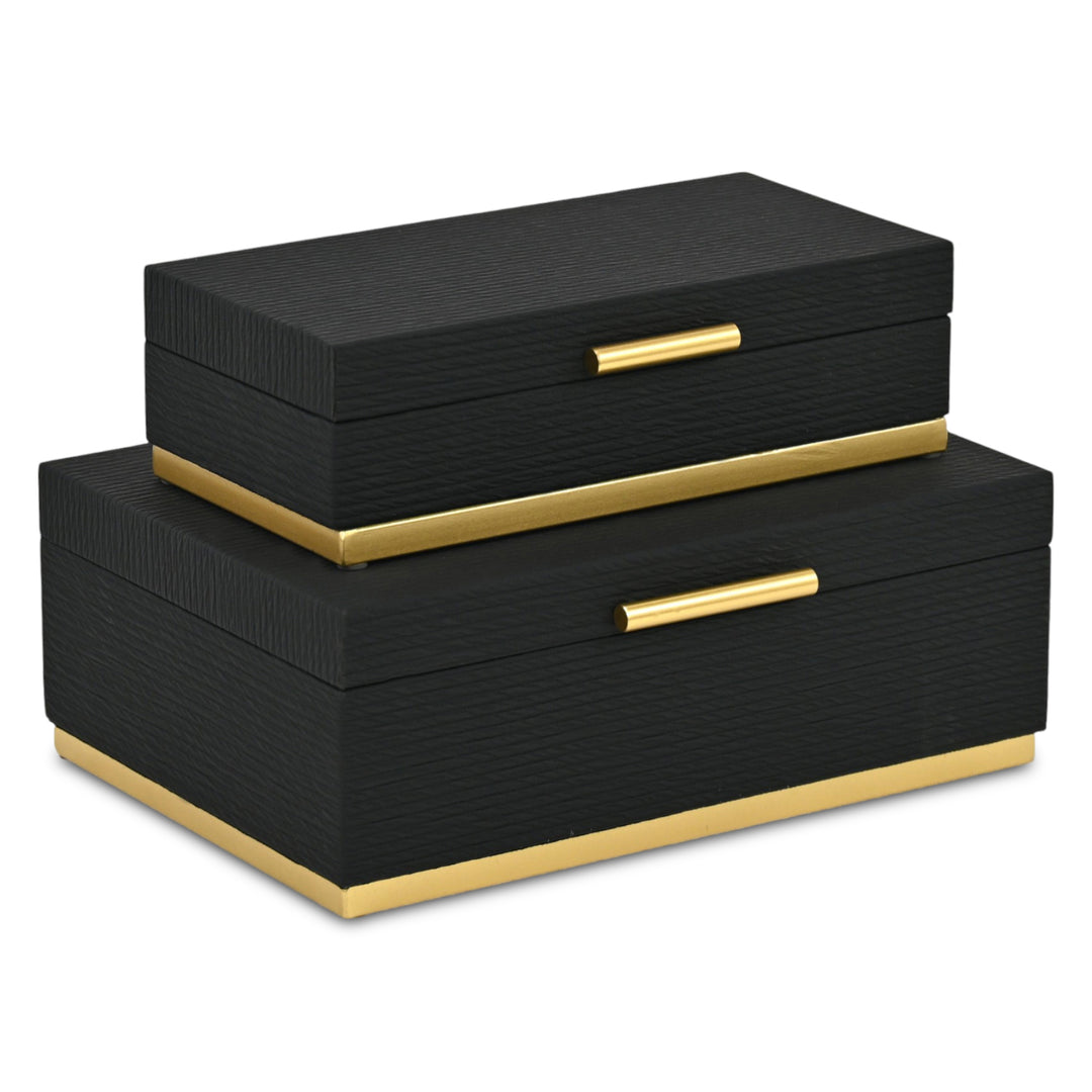 6177-2 - Eira Rect Retro Stripe Pattern Box Set