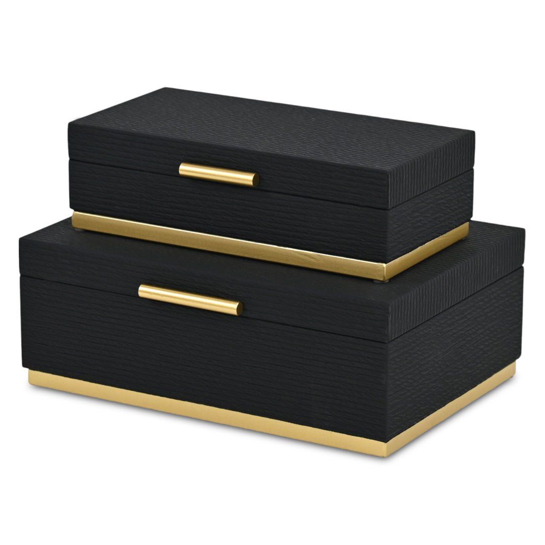 6177-2 - Eira Rect Retro Stripe Pattern Box Set