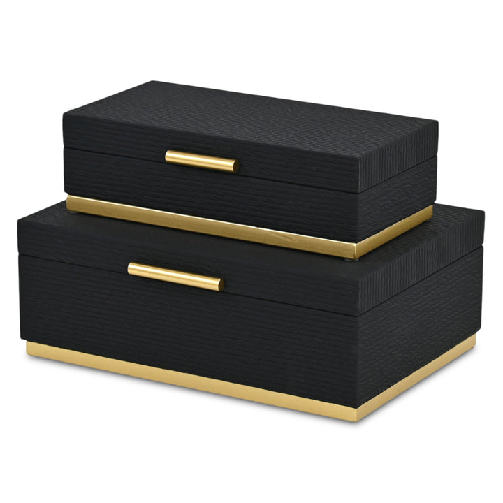 6177-2 - Eira Rect Retro Stripe Pattern Box Set