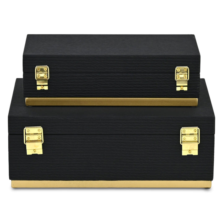 6177-2 - Eira Rect Retro Stripe Pattern Box Set