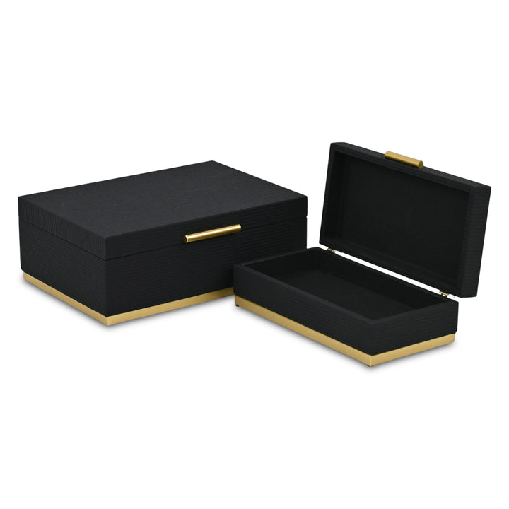 6177-2 - Eira Rect Retro Stripe Pattern Box Set