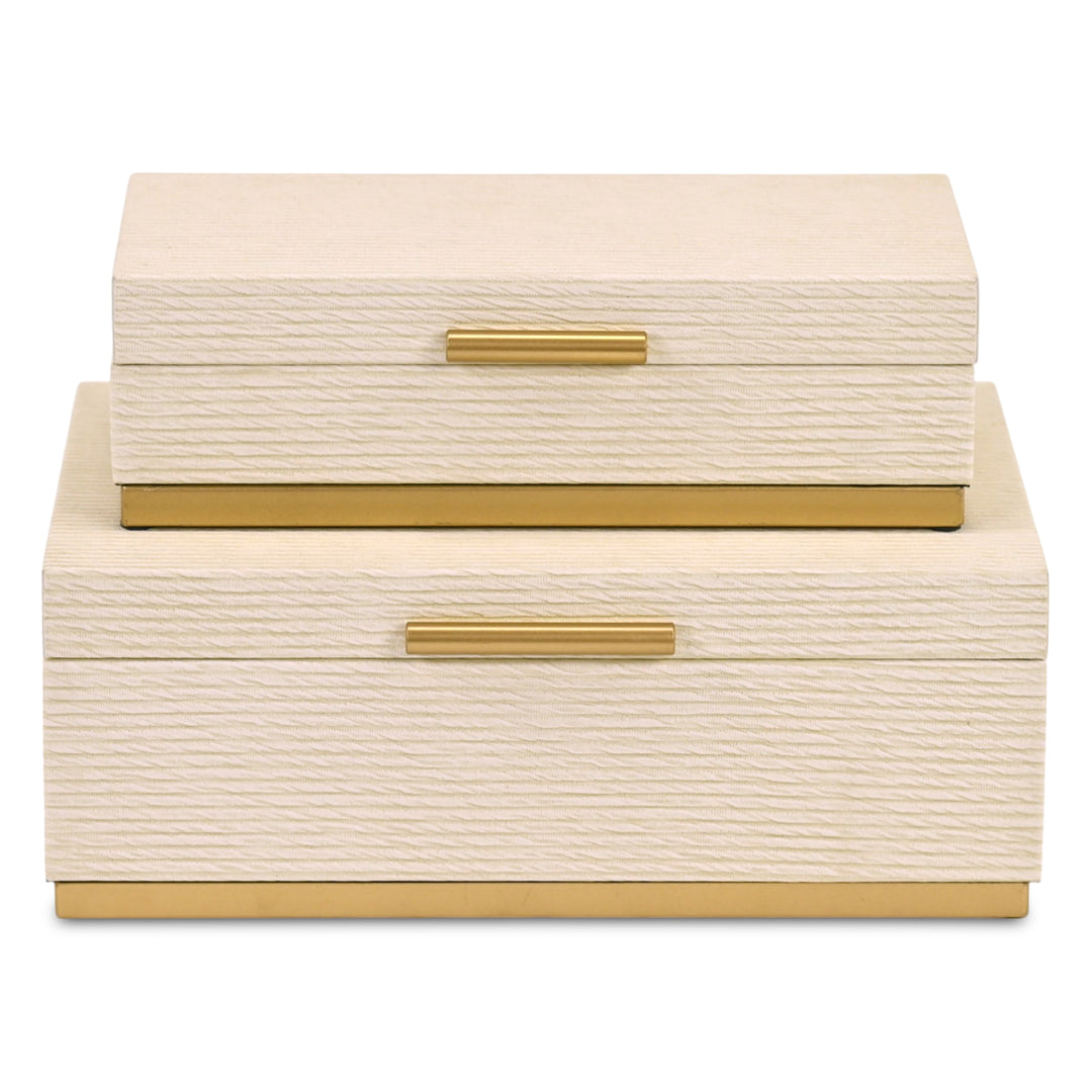 6177-2 - Eira Rect Retro Stripe Pattern Box Set