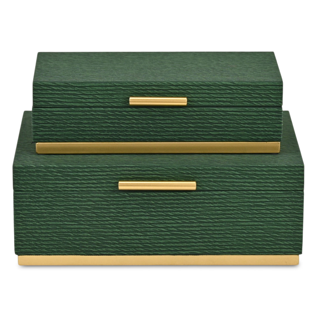 6177-2 - Eira Rect Retro Stripe Pattern Box Set