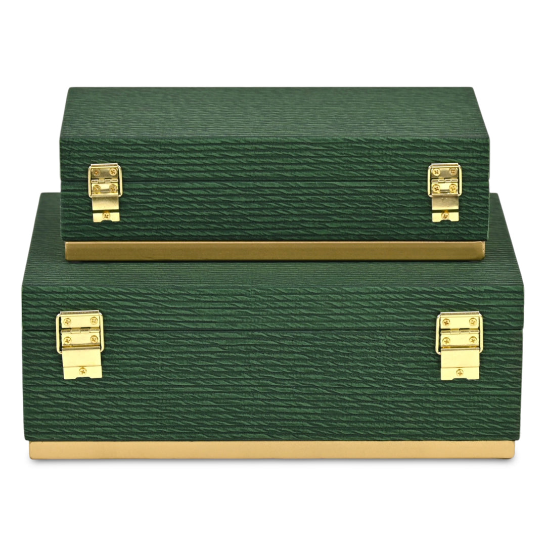6177-2 - Eira Rect Retro Stripe Pattern Box Set