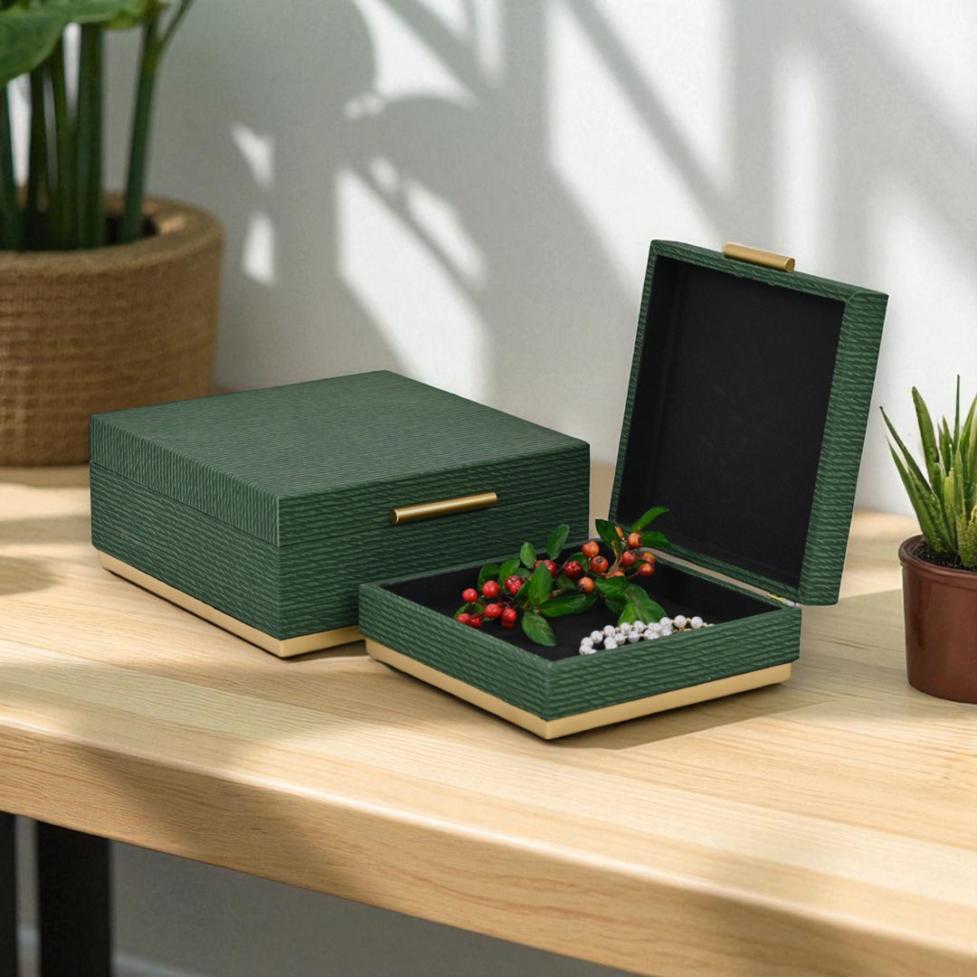 6178-2 - Eira Square Retro Stripe Pattern Box Set