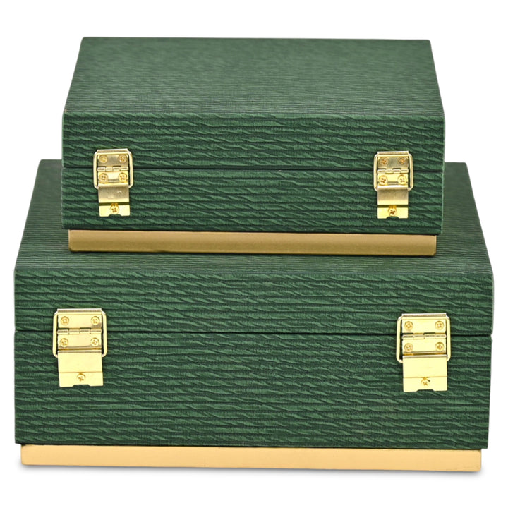 6178-2 - Eira Square Retro Stripe Pattern Box Set