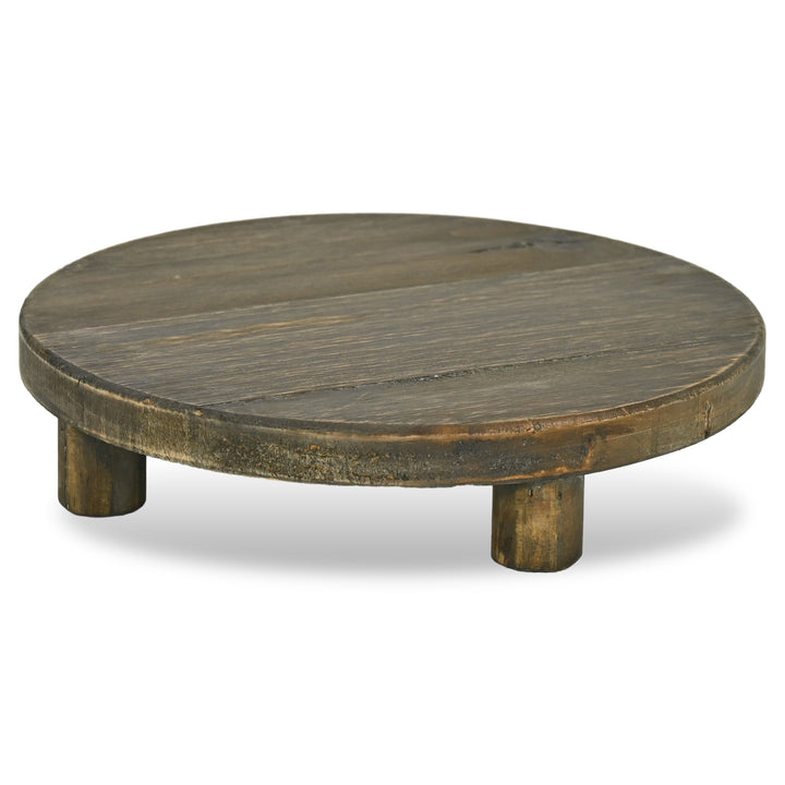 6205DBR - Luned Raised Wood Stand