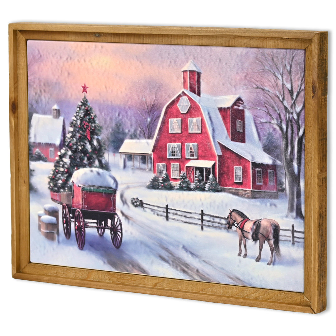 6217 - Eirlys Holiday Town Wall Art