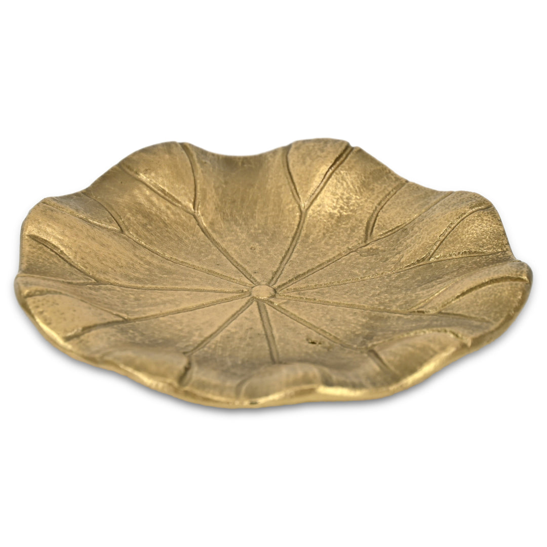 6220GD - Hypatia Cast Iron Lily Pad Tray