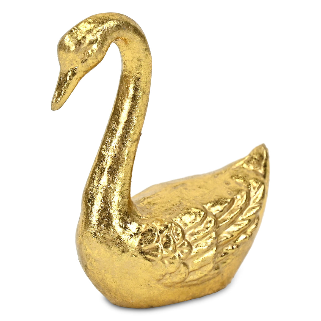 6221GD - Thalassa Cast Iron Swan