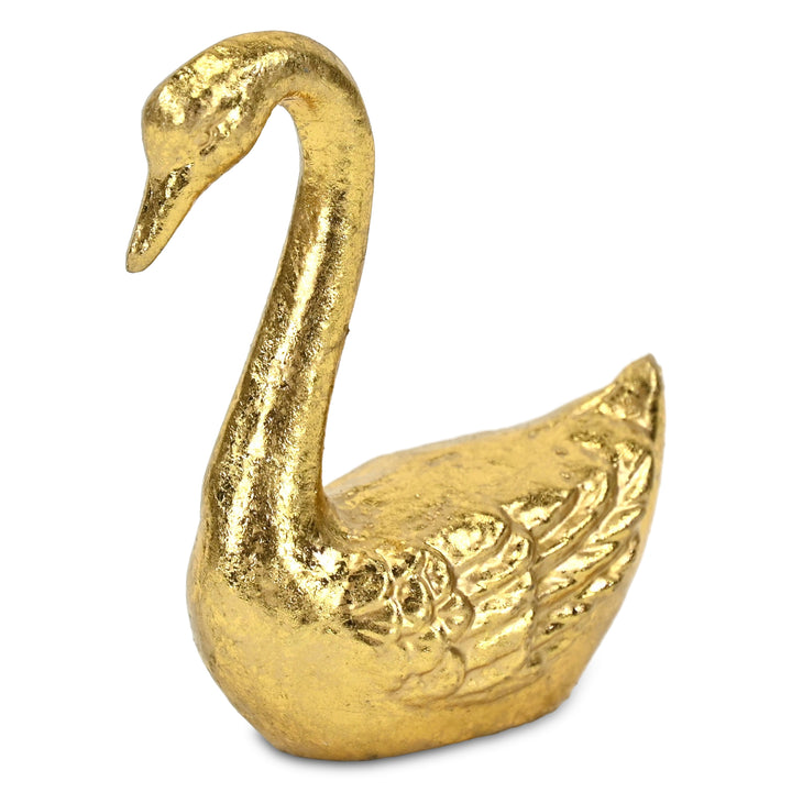 6221GD - Thalassa Cast Iron Swan