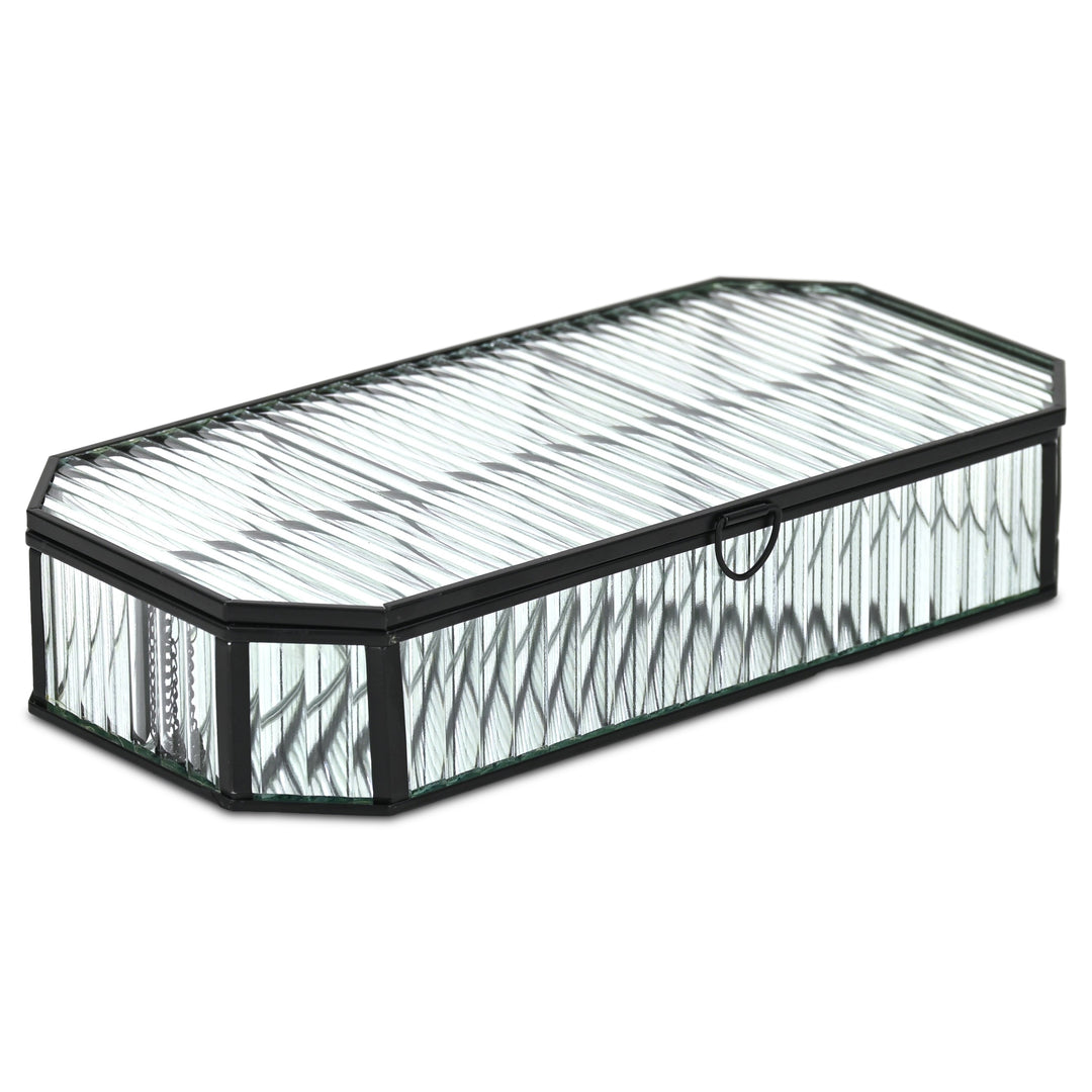 6225 - Zelara Glass & Metal Box