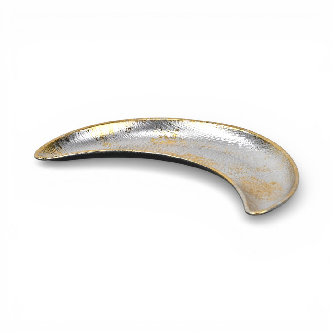 6242SV - Ecara Silver Metal Catchall Dish