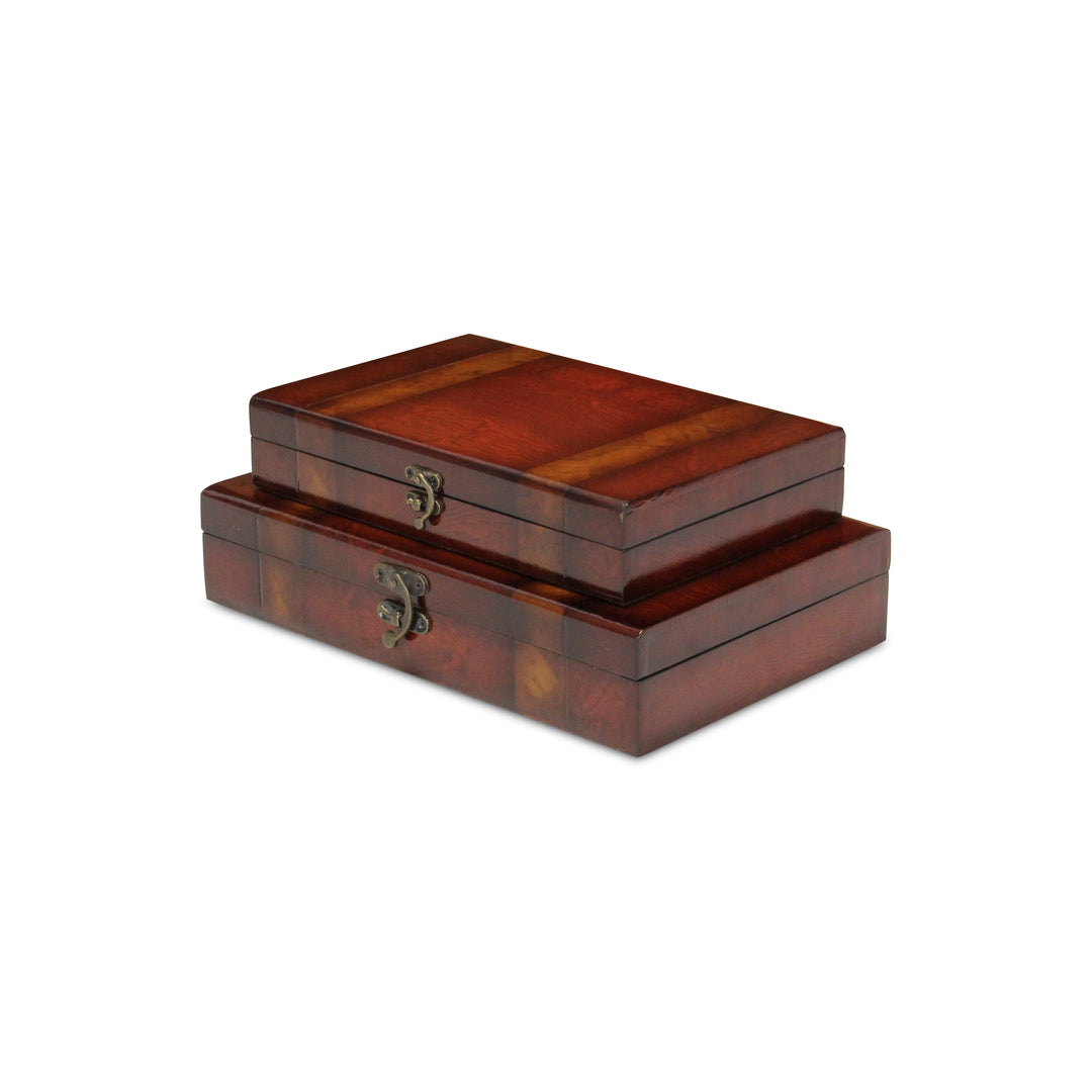 FP-2415-2 - Rosina Burlwood Veneer Boxes