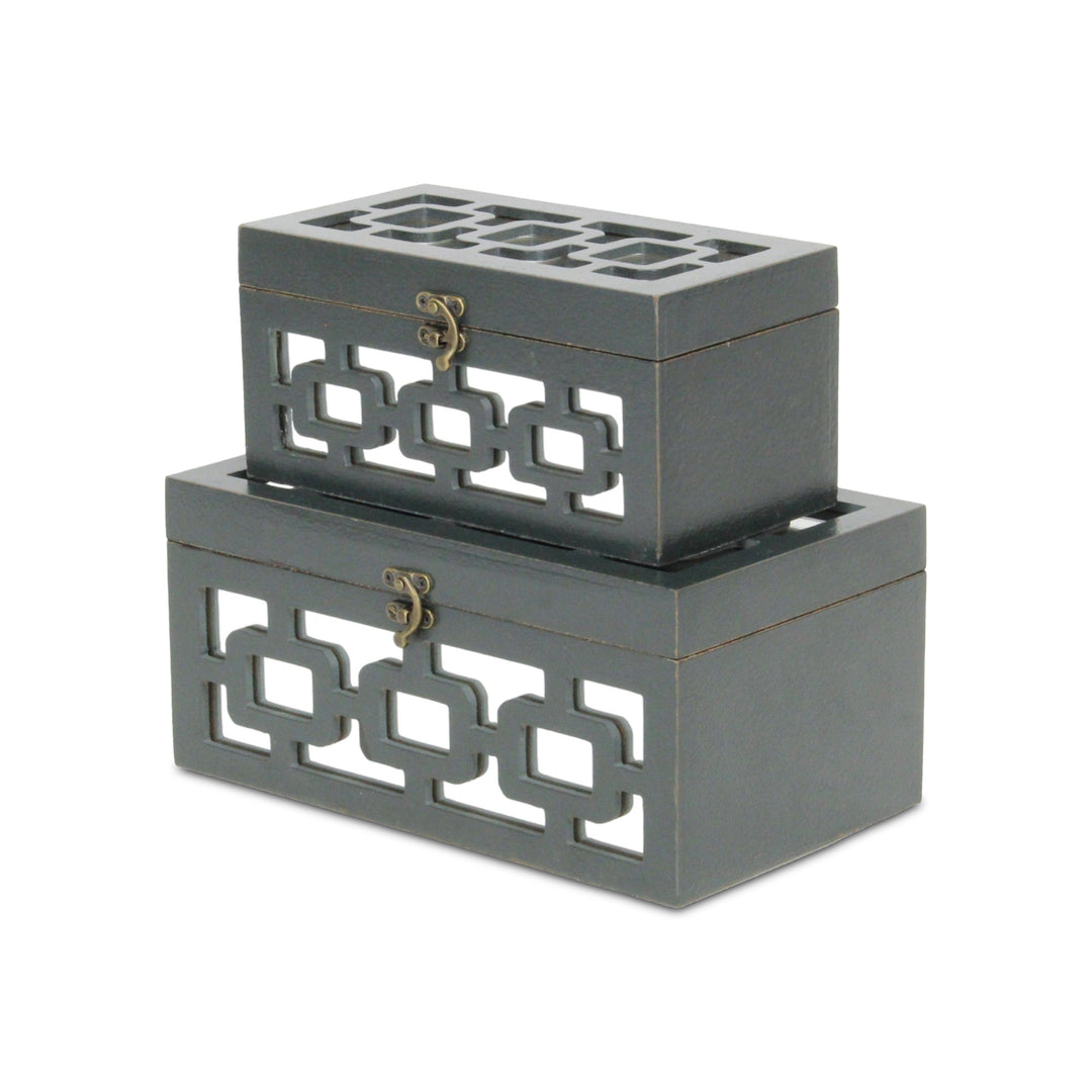 FP-3838-2 - Tessera Mirrored Boxes