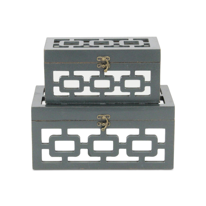FP-3838-2 - Tessera Mirrored Boxes