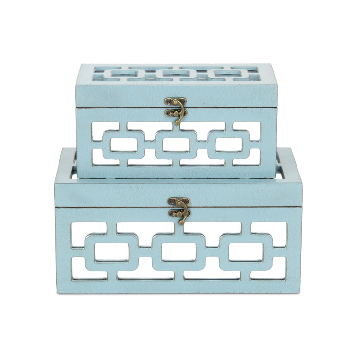 FP-3838-2 - Tessera Mirrored Boxes