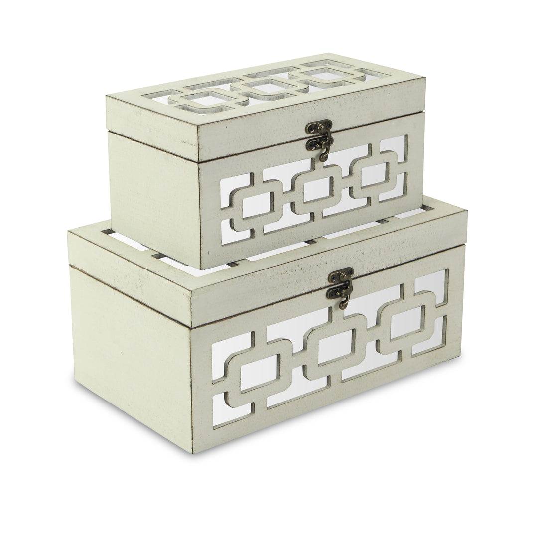 FP-3838-2 - Tessera Mirrored Boxes