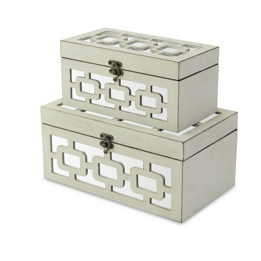 FP-3838-2 - Tessera Mirrored Boxes