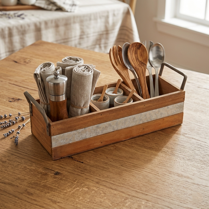 FP-3878BR - Reid Brown 3 Slot Caddy