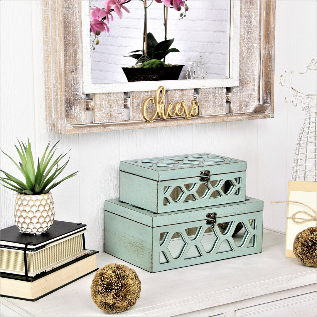 FP-4060-2 - Serapha Mirror Boxes